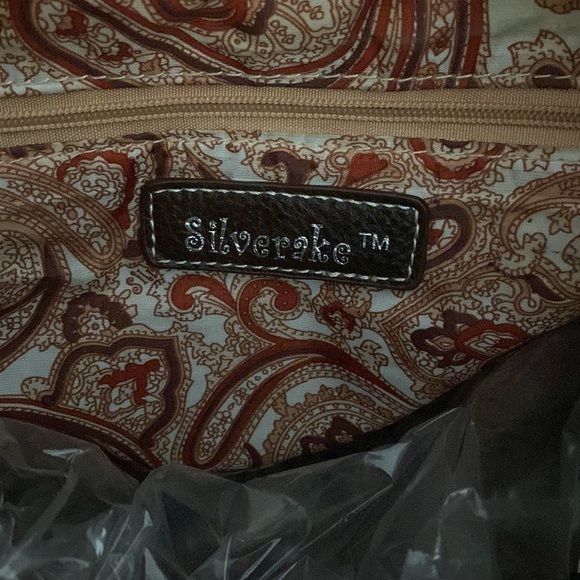 𝅺👜 Western Style brown Studs & Sparkles Fleur d’ Lis Lily should strap b… - Picture 4 of 10